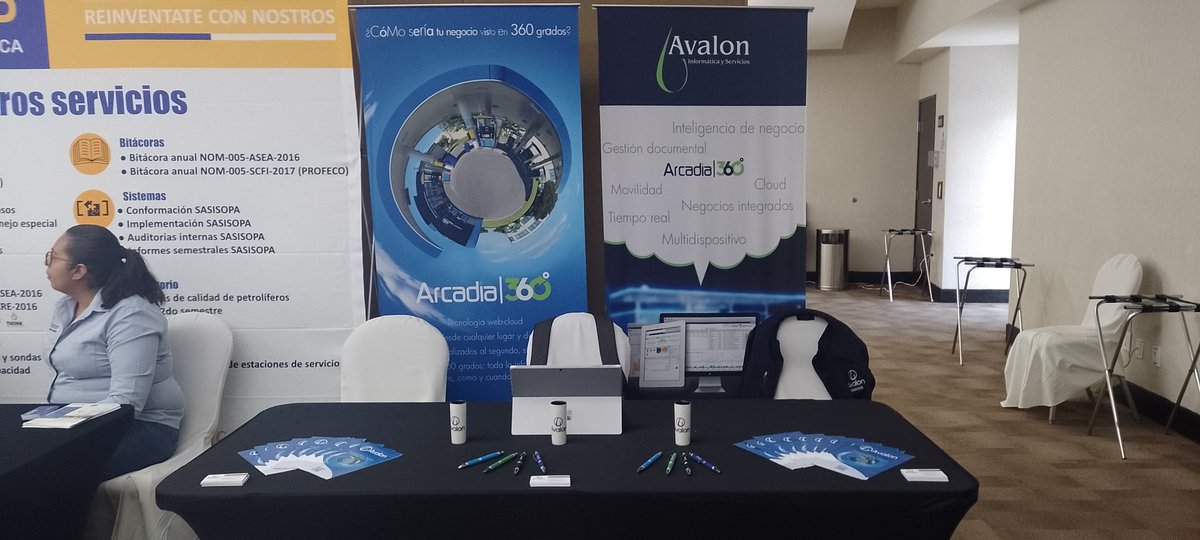 Avaloninf's tweet photo. Listos para una expo más https://t.co/il7I82chPE