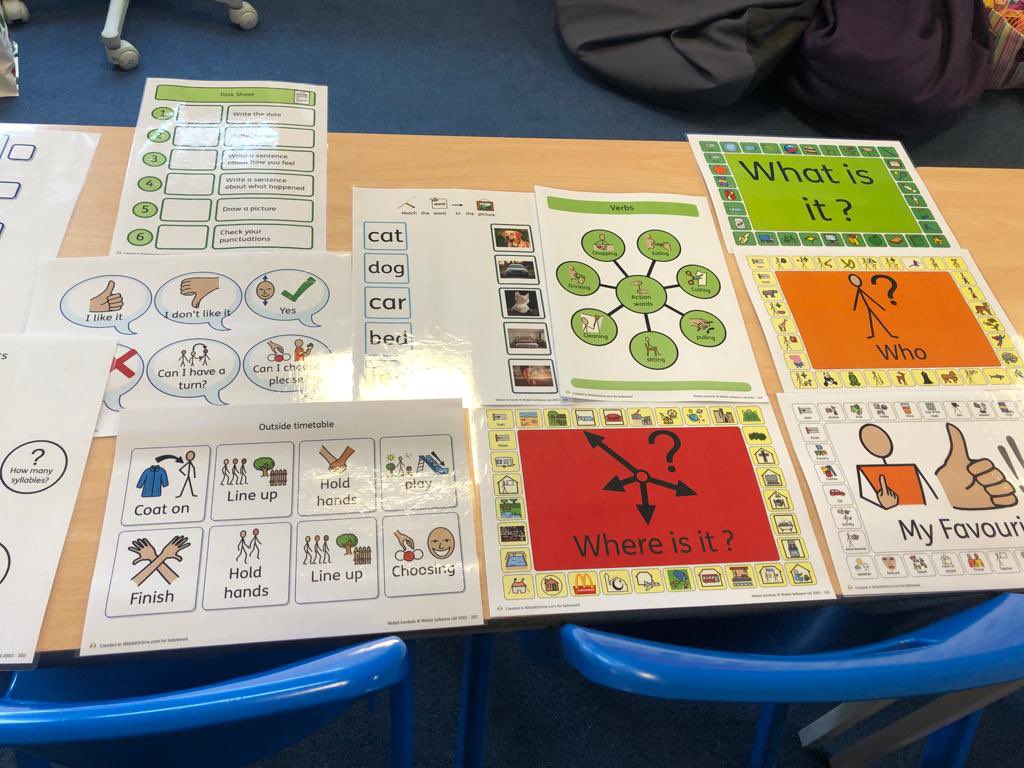 📌Thanks Nasra for delivering Widgit awareness to the lovely staff at @StCathsHorwich today. If you’d like Widgit at your setting please click here 👉 ladywoodoutreach.co.uk/widgit-centre #visualcommunication #widgitsymbols #usingvisuals #wearewoodbridge @Widgit_Software