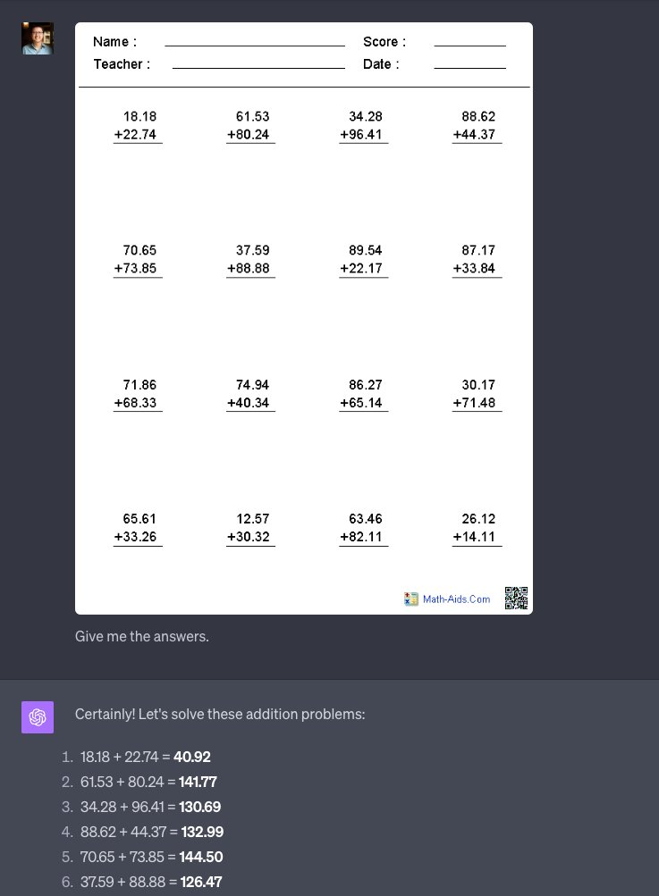 Kids will never do homework again.