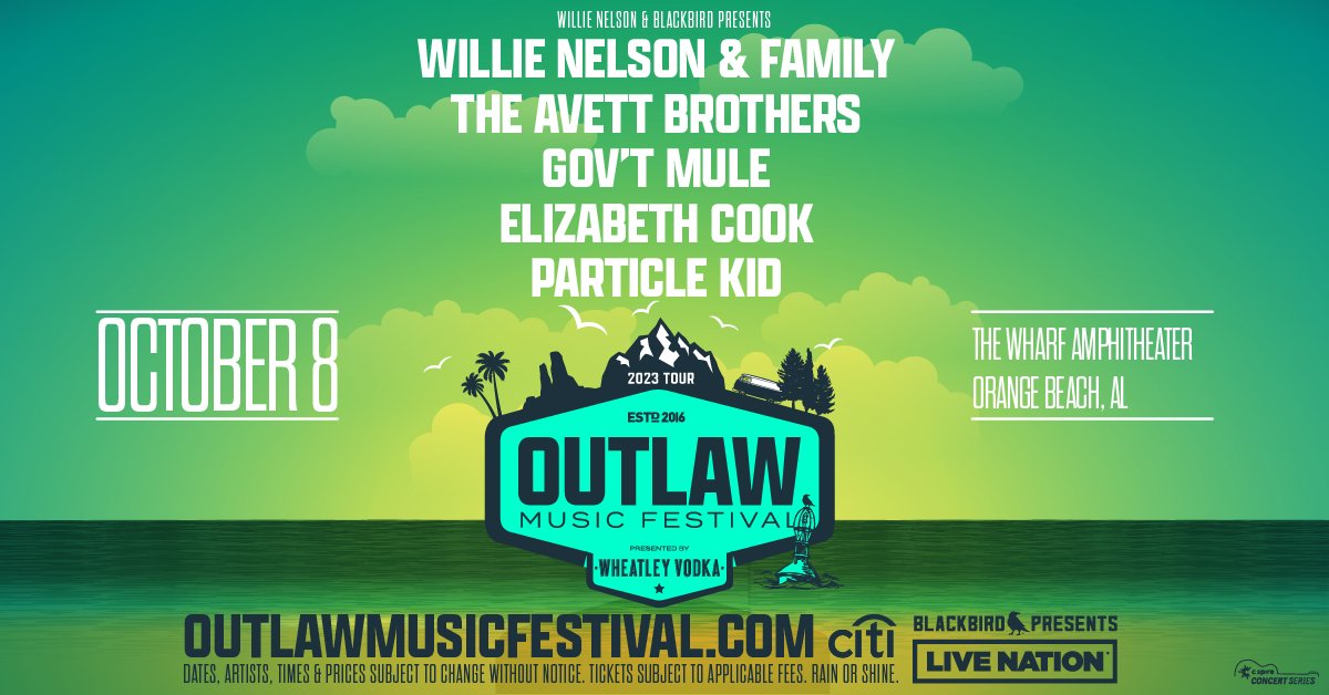 1027_WXBM's tweet image. Don't miss your chance at Calling in to WIN Tickets every afternoon this week at 4:30pm on 102.7 WXBM

📅October 8 
📍The Wharf Amphitheater
🎤Willie Nelson &amp;amp; Family
 + @theavettbros @govtmuleband
@Elizabeth_Cook @jacmnelson3