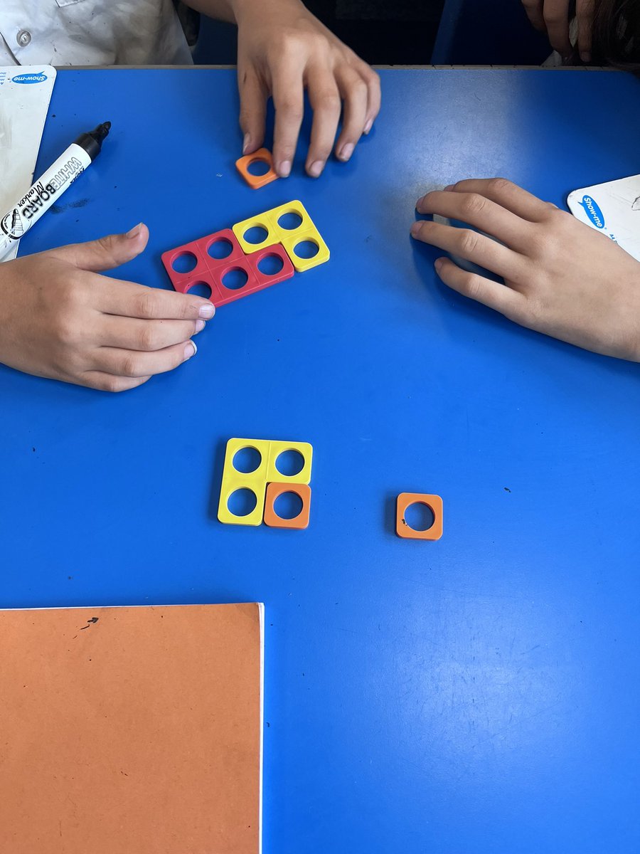 Square numbers 

This is one of my favourite activities that I was shown by <a href="/pdLouiseP/">Louise Pennington FCCT (She/Her)</a>

The power of using odd tiles to build squares showed children, for example, that the 5th squared number is a 5by5 square and that the first 5 odd numbers equal 25!

Highly recommend