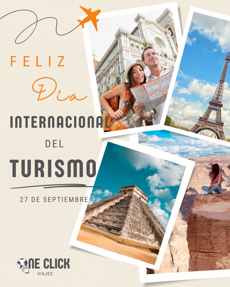 Feliz día a la industria más generosa de todas! Viva el turismo!

#DiaMundialDelTurismo2023 #DiaInternacionalDelTurismo #OMT #UNWTO #turismo