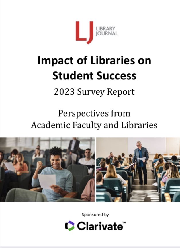 Impacto das bibliotecas no sucesso acadêmico l “91% dos diretores concordam fortemente que os bibliotecários em suas instituições contribuem significativamente para a aprendizagem dos alunos” #Educação #Bibliotecas  s3.amazonaws.com/ImageCloud/Res…