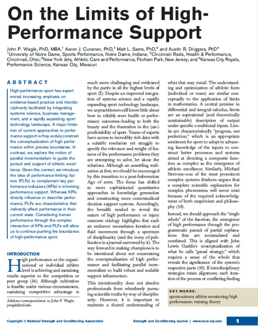Tim Suchomel (@drtsuchomel) on Twitter photo Check out "On the Limits of High-Performance Support" published ahead of print in <a href="/NSCASCJonline/">Strength and Conditioning Journal</a> by @DrJohnPWagle <a href="/aaronjcunanan/">Aaron J. Cunanan, PhD</a> <a href="/DrMattSams/">Matt Sams</a> & <a href="/AustinRDriggers/">Austin Driggers, PhD</a>! journals.lww.com/nsca-scj/fullt…
This will be a part of the Sport Science Special Issue that will come out in February! <a href="/NSCA/">NSCA</a> Check out "On the Limits of High-Performance Support" published ahead of print in <a href="/NSCASCJonline/">Strength and Conditioning Journal</a> by @DrJohnPWagle <a href="/aaronjcunanan/">Aaron J. Cunanan, PhD</a> <a href="/DrMattSams/">Matt Sams</a> & <a href="/AustinRDriggers/">Austin Driggers, PhD</a>! journals.lww.com/nsca-scj/fullt…
This will be a part of the Sport Science Special Issue that will come out in February! <a href="/NSCA/">NSCA</a>
