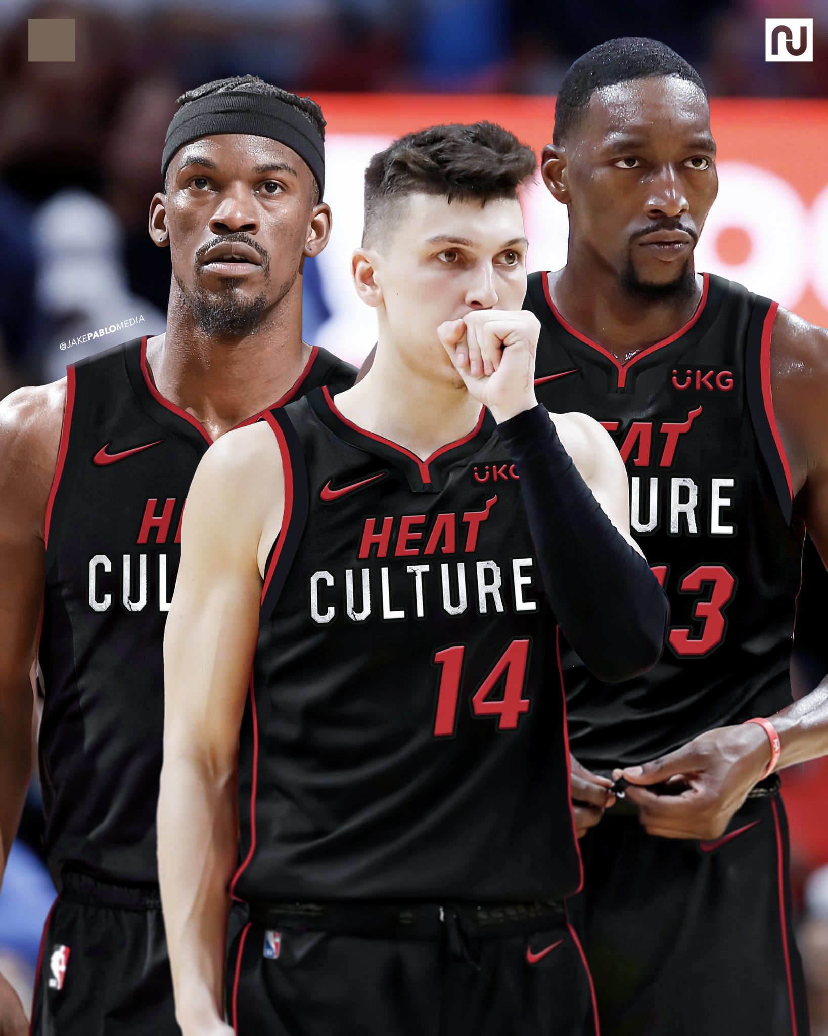 JAKEPABLOMEDIA on X: IMAGINE if the #MiamiHEAT brought back the White Hot  and the Back in Black jersey's 😳🥵 #HeatTwitter #NBATwitter   / X