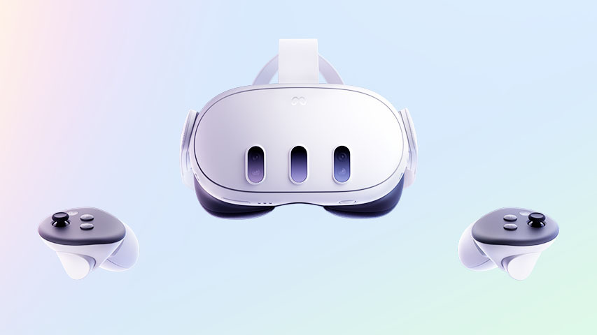 AMZNVideoGames's tweet photo. Meet the new Meta Quest 3 https://t.co/PzgCqVj84Z https://t.co/ua45egNeIe
