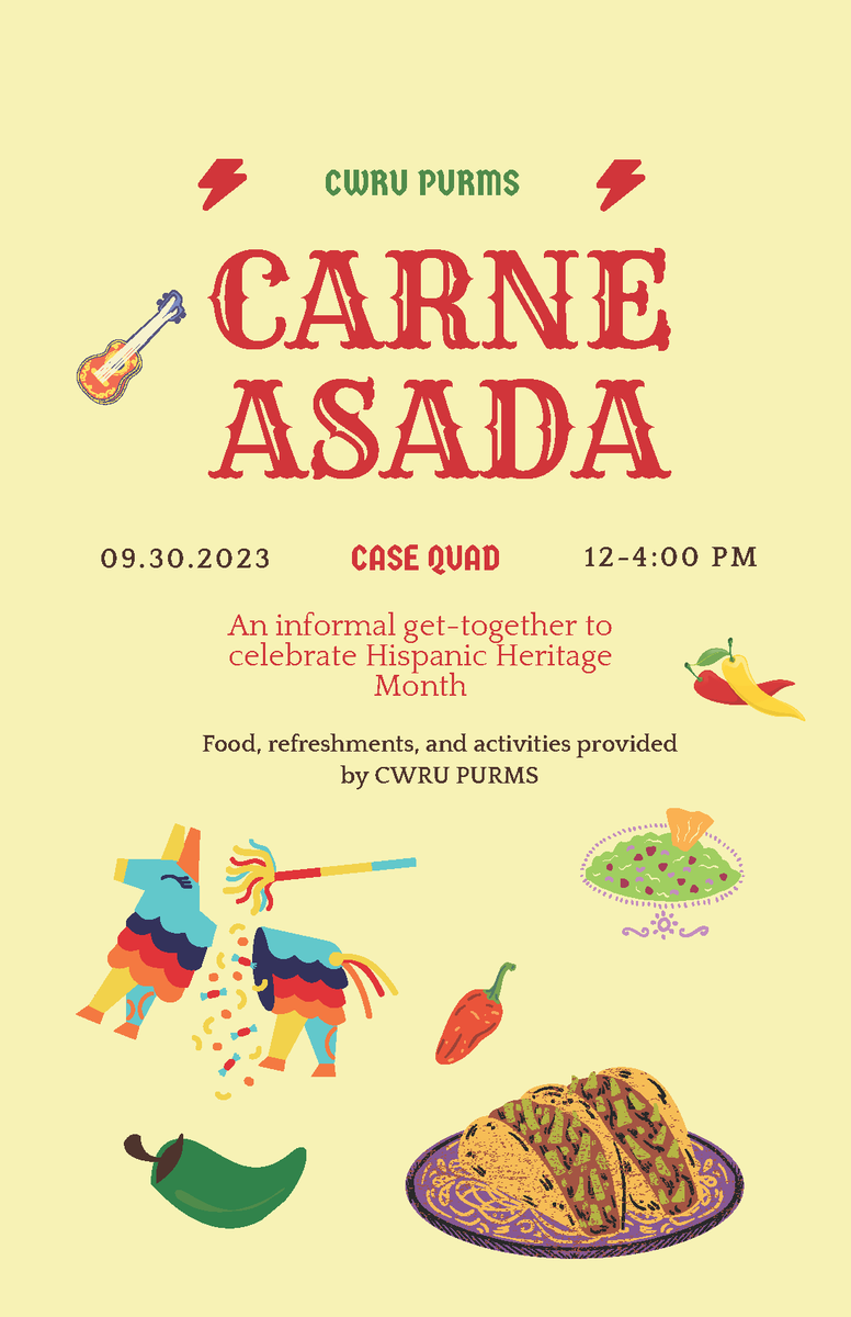 CWRU_PURMS's tweet photo. Our first event of the semester! Come through! https://t.co/zbCbVxHO4o