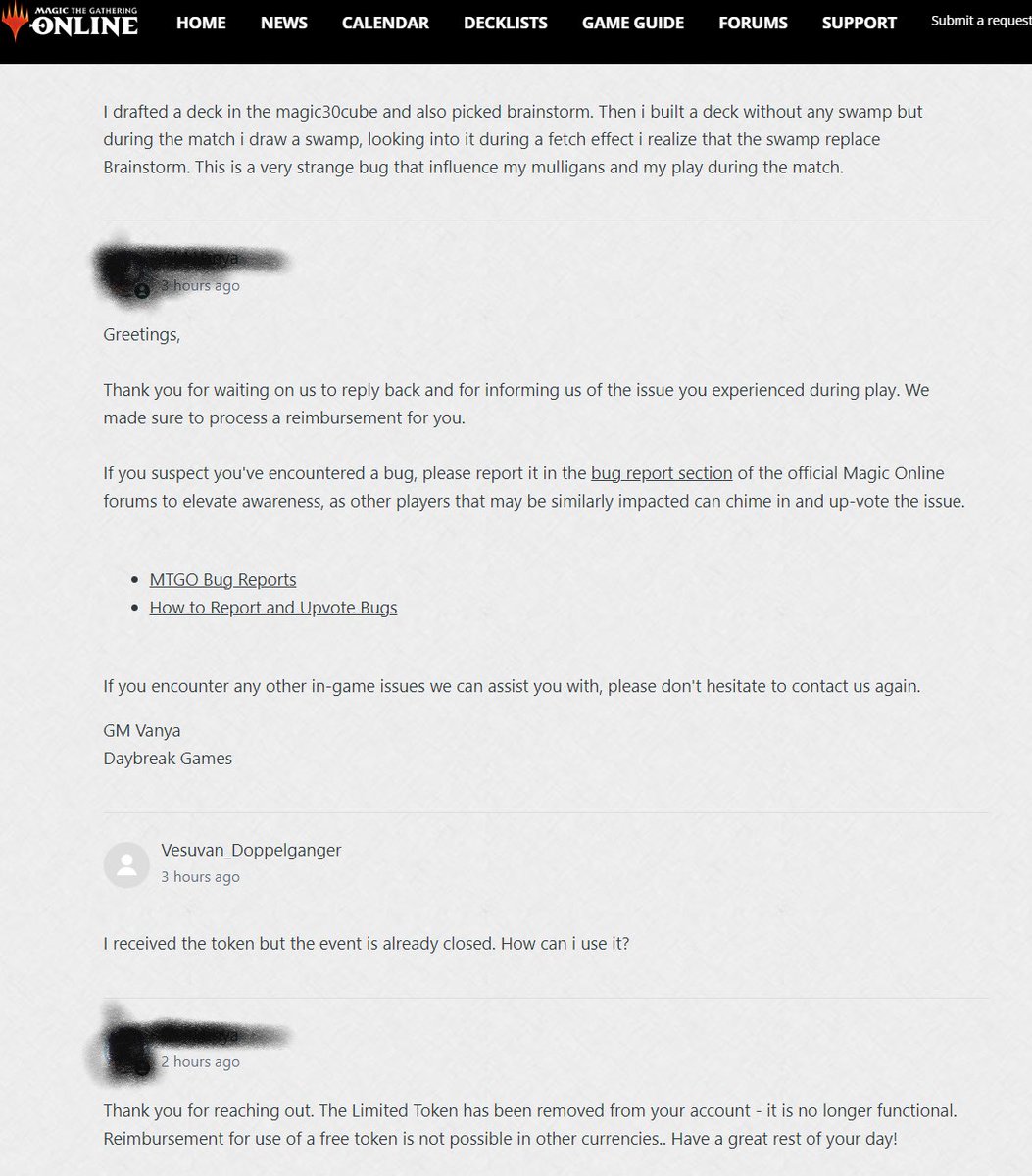 Dear <a href="/MagicOnline/">Magic Online</a> team: this is just absurd! #mtgo #mtg