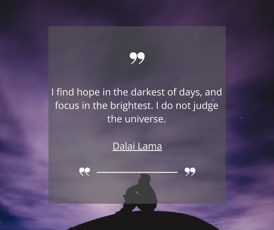 I find hope in the darkest of days, and focus in the brightest. I do not judge the universe. 🌌✨ #StayPositive #NoJudgment