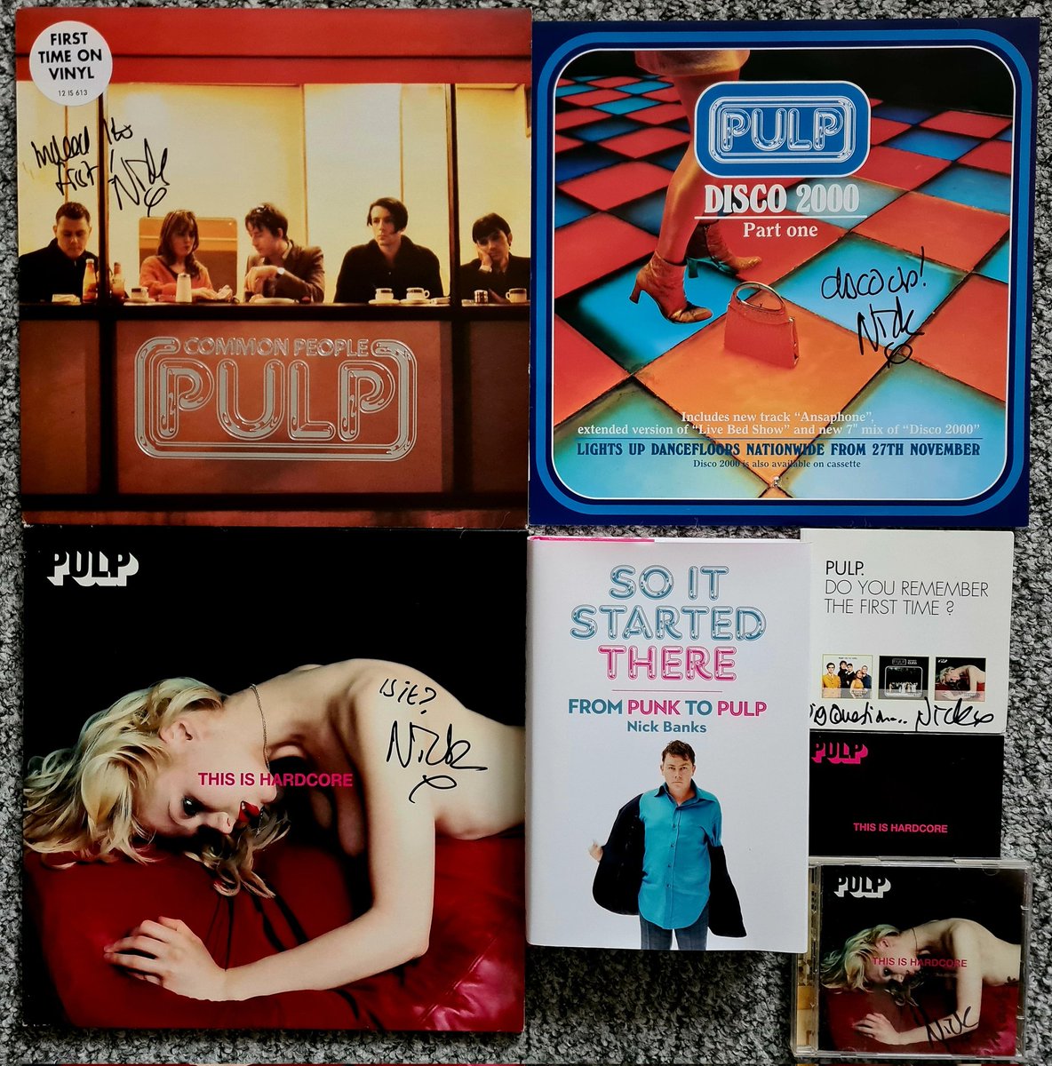 Edd_Stark0408's tweet photo. On Mon I had the privilege of going to Mono to see Pulp drummer & lovely, tip top chap Nick Banks do a talk, q&a then signing as part of a tour promoting his autobiography 'So It Started There: From Punk to Pulp' @OmnibusPress. A great night - Ta Nick x
#pulp #soitstartedthere https://t.co/93JrCVw9B2