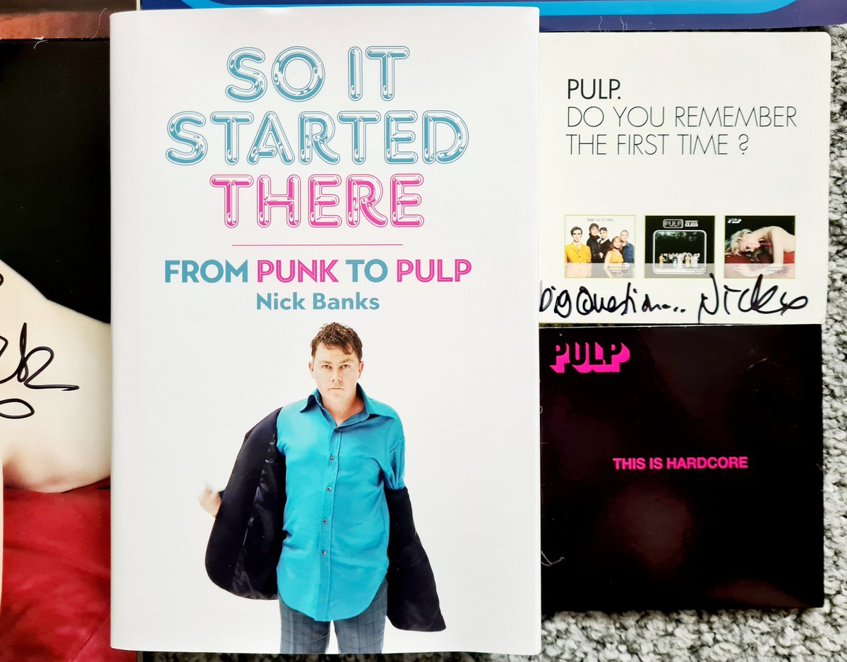 Edd_Stark0408's tweet photo. On Mon I had the privilege of going to Mono to see Pulp drummer & lovely, tip top chap Nick Banks do a talk, q&a then signing as part of a tour promoting his autobiography 'So It Started There: From Punk to Pulp' @OmnibusPress. A great night - Ta Nick x
#pulp #soitstartedthere https://t.co/93JrCVw9B2