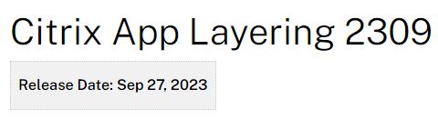 Download #Citrix App Layering 2309 citrix.com/downloads/citr…