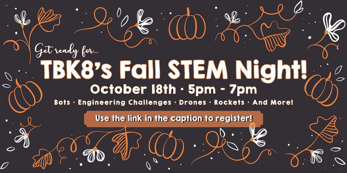 Turner/Bartels K8 (@turnerbartelsk8) on Twitter photo Mark your calendar 🗓️
RSVP 💻
And join us! 🤖
<a href="/TBK8STEM/">Turner Bartels K8 STEM</a>
forms.office.com/pages/response… Mark your calendar 🗓️
RSVP 💻
And join us! 🤖
<a href="/TBK8STEM/">Turner Bartels K8 STEM</a>
forms.office.com/pages/response…