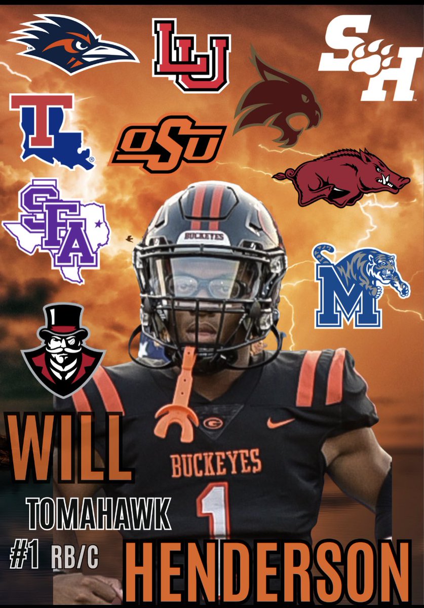 ❗️❗️❗️❗️116 Carries for 931 yards in 5 games! 

10.28 100m 

10 offers 

5’11 175❗️❗️❗️❗️