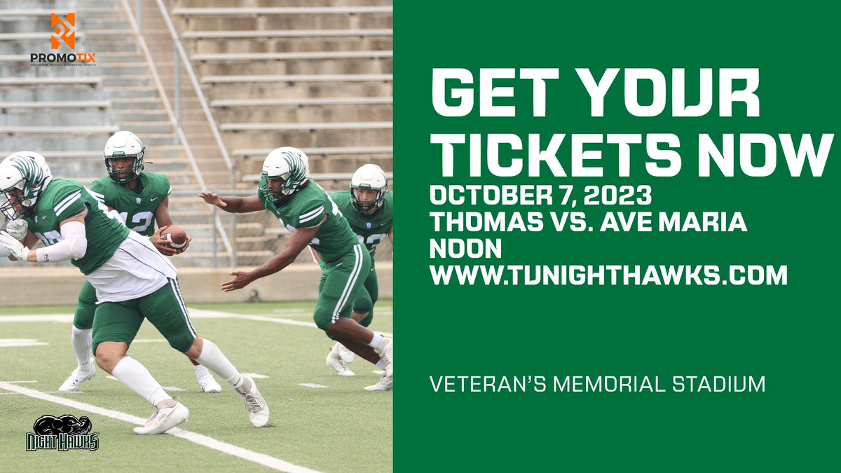 ThomasU1950's tweet photo. The next TU Football home game is scheduled for October 7th at noon!
Get your tickets now at https://t.co/4Z1Z7D5s2Y https://t.co/WZlUAmK51g