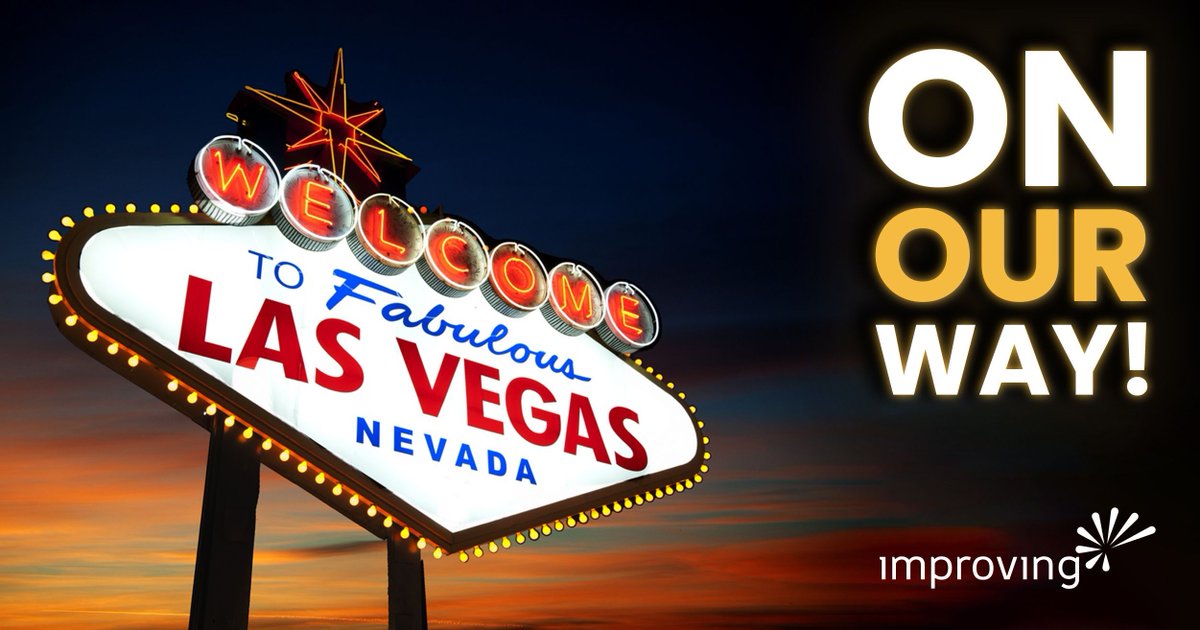 Let the good times roll! 🎲
We're off to our annual Las Vegas retreat at Improving. ✈️ We are packing our bags for our favorite time of the year. Stay tuned for updates and a sneak peek into who we are! 🎰
#LasVegas #CompanyRetreat #TeamBuilding #LifeAtImproving #ImprovingVegas23