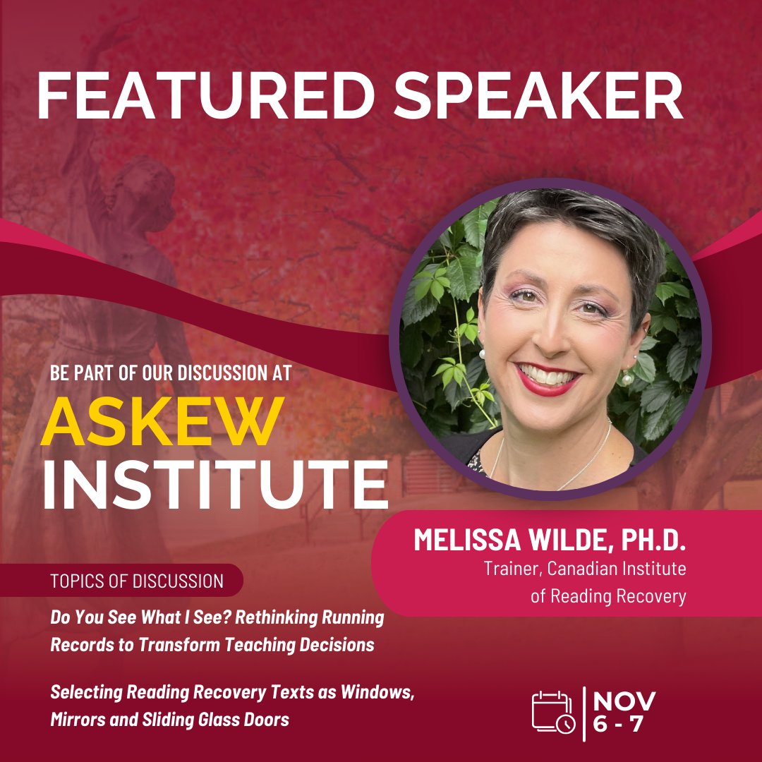 Get inspired by our incredible Askew Institute featured speakers! Learn more: bit.ly/Askew23 #AskewInstitute #TeacherPD