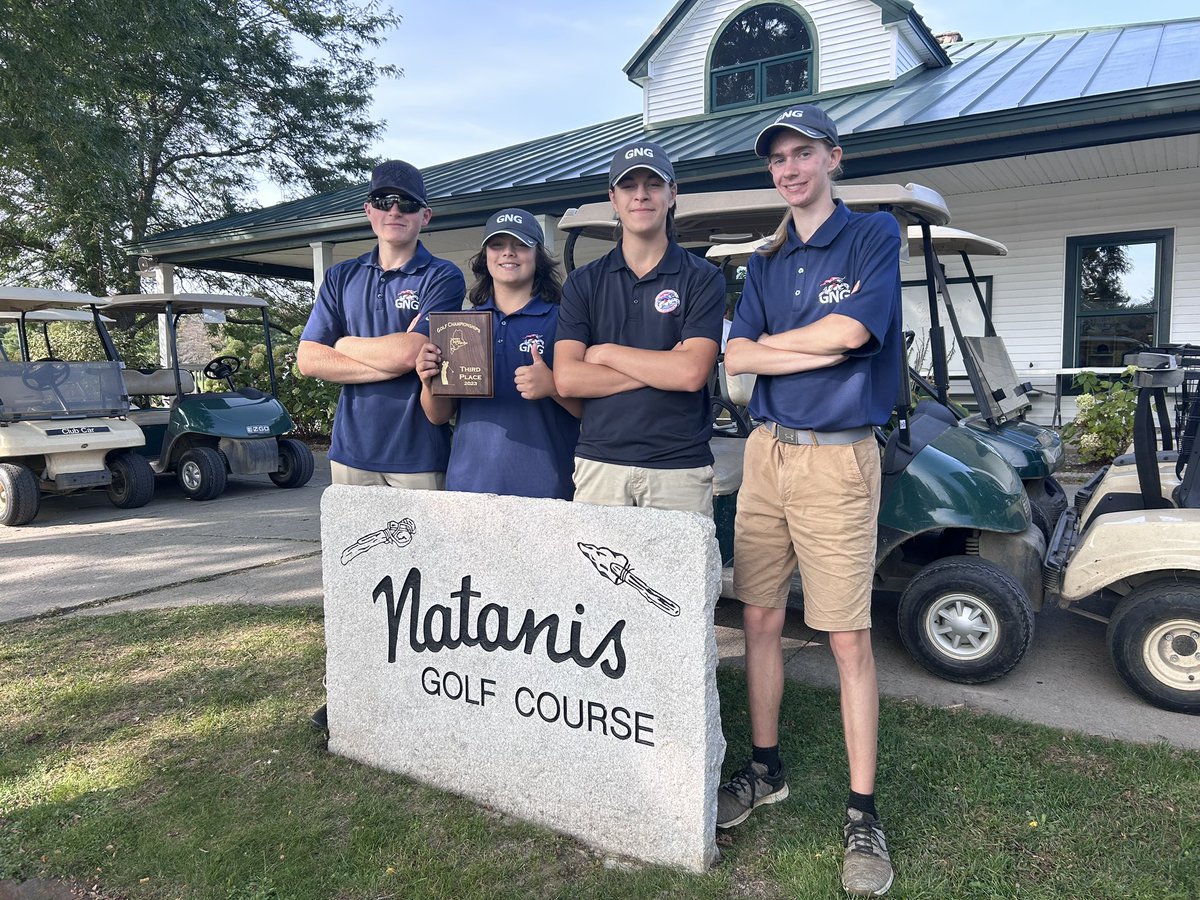 physed6's tweet image. What a performance today by GNG golf!!! So proud of how far this group has come in just 2 months. You deserve it!!!
Now back to the grind to get ready for the state championships. @GNG_AD