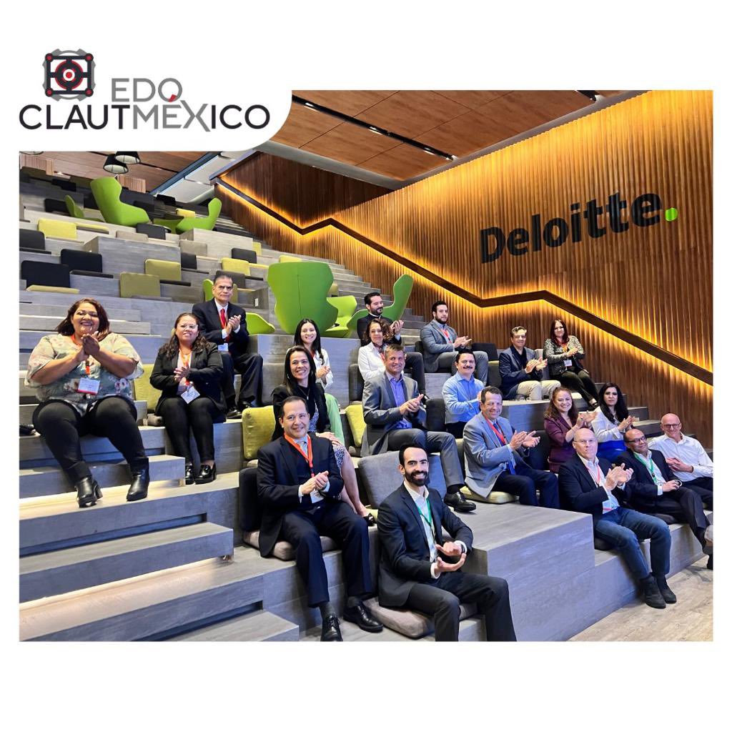 claumetro's tweet photo. En compañía de los titulares de la @SedecoEdomex y @SedecoCDMX se llevó a cabo la reunión de consejo de ClautEdoMex | ClautMéxico @ElisaCrespoFerr 

Somos el hub de negocios del sector automotriz en México.

Agradecemos a @DeloitteMX las facilidades prestadas para la reunión. https://t.co/fXsvY1J6Tw