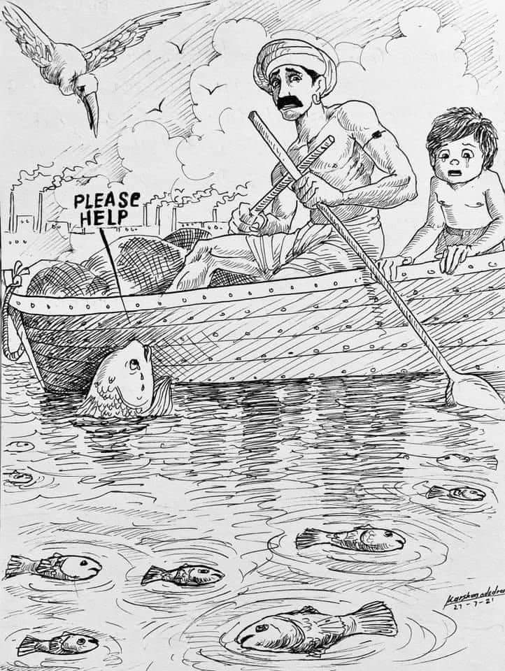 dkgohel3131's tweet photo. Fishermen community of Gujarat strongly protest against Jetpur chemical waste water removal project which is approved by Gujarat Government plz share this post to protect Ocean Environment 
@narendramodi @CMOGuj @WorldWarpo @oceanpollution3 https://t.co/weohdm0rDQ