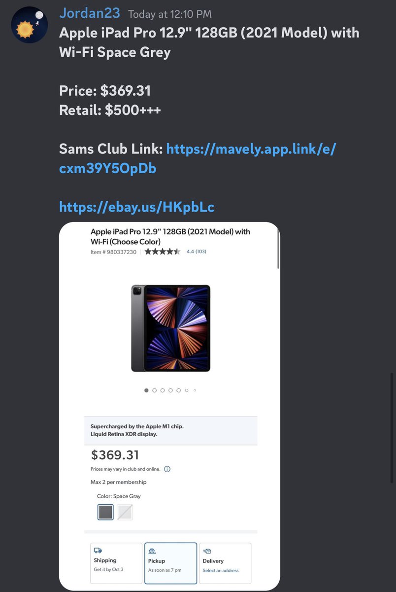 SolarFlips's tweet image. Sam’s Club Local Markdowns still going strong! Easy money to be made here. Let me know if you’re looking to add any extra services to your reselling group today