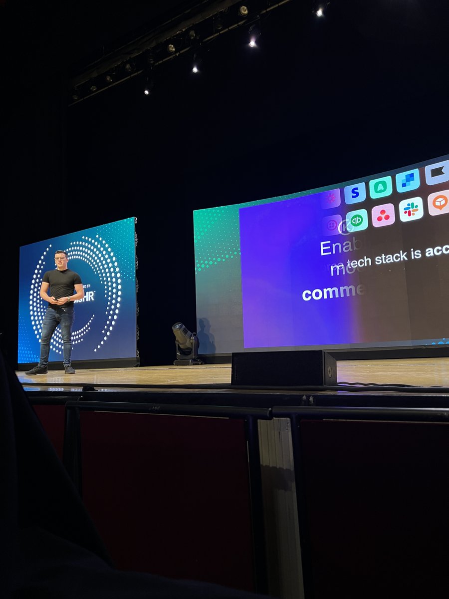 VentureAtlanta's tweet photo. The #VA2023 crowd is loving the no-code composable platform built for e-commerce that @liamjeg, Co-Founder &amp; CEO at @krepling, is sharing! 🔥 Great job, Liam! https://t.co/u0PRZIAbUT