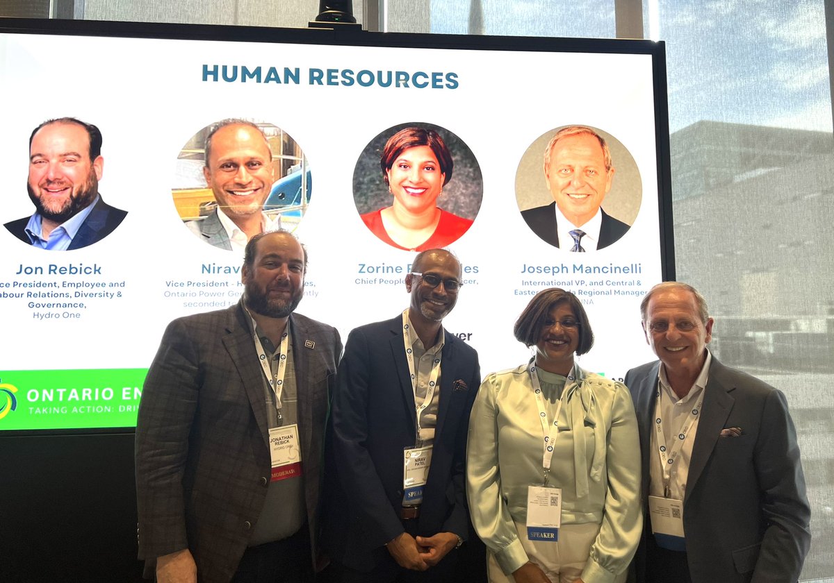 Great to be at the <a href="/energyontario/">Ontario Energy Association (OEA)</a> conference this afternoon to discuss LiUNA initiatives across industry to attract talent, strengthen retention and advance skills development to empower long-term, rewarding careers and meet growing infrastructure and energy demands across Canada