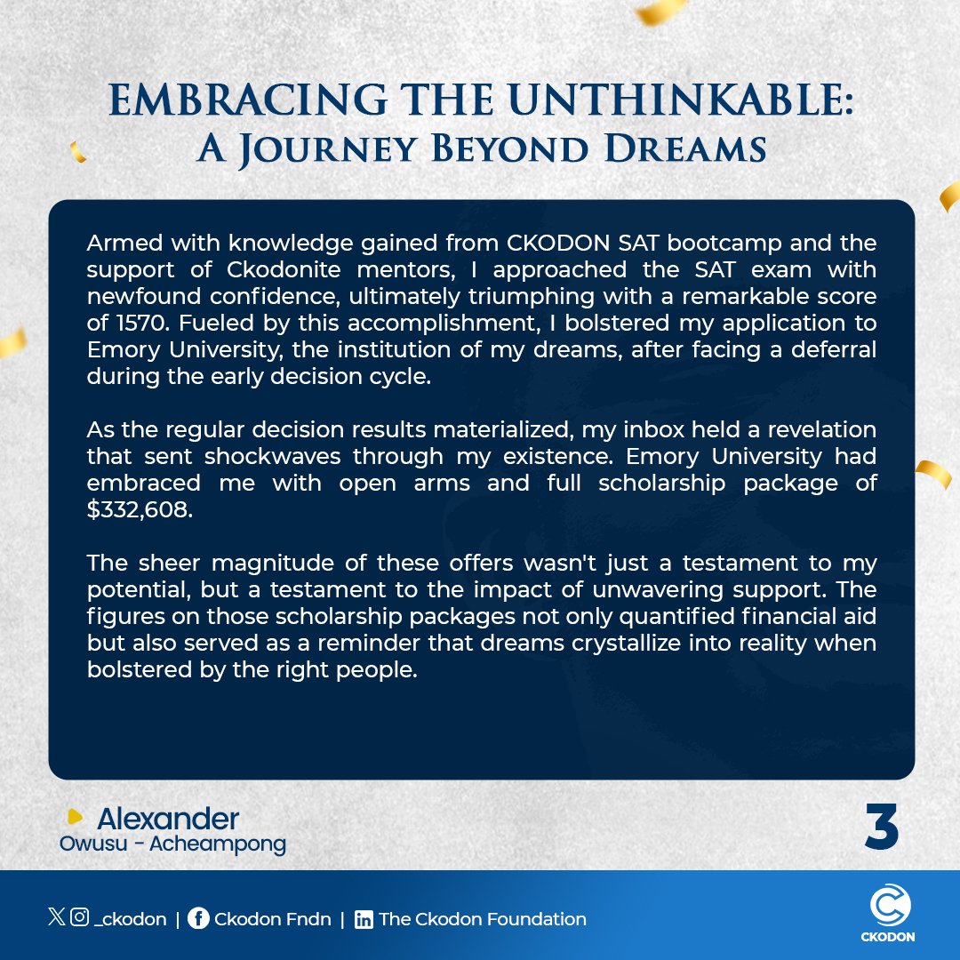 _ckodon's tweet photo. To contribute via mobile money, you can send your support to 0554042655 under the name Stamford Peprah Boateng. Every contribution counts in shaping brighter futures! https://t.co/GileDEA507