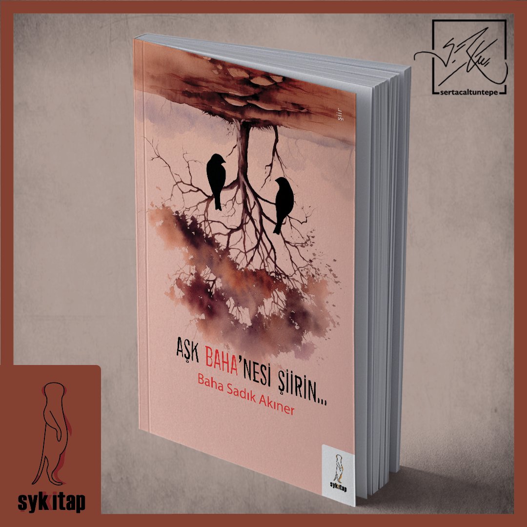 seykitapyayin's tweet photo. Baha Sadık Akıner’in AŞK BAHA’NESİ ŞİİRİN adlı kitabı ŞYKKitap’tan çıktı. Aşağıdaki linkten temin edebilirsiniz. Şairimizi kutluyoruz.
https://t.co/WZxfhWo1if https://t.co/wNKtWvb5jm