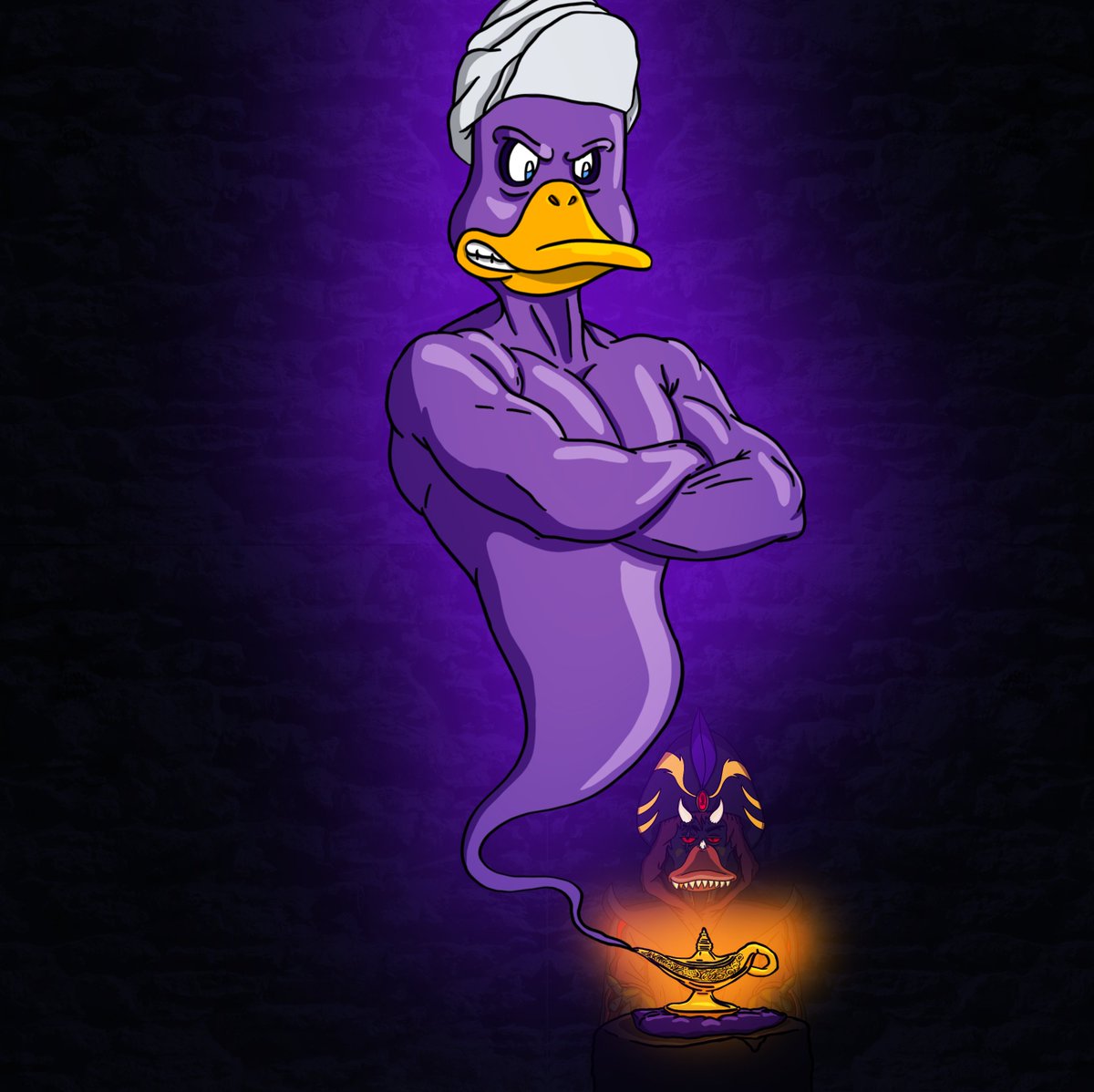 Get ready to burn it all down! 🔥 

Throughout Sunday, October 1st, in celebration of <a href="/NoncoDucks/">Nonconformist Ducks</a> 2nd Anniversary, the genie will be granting the Merchant most cherished wish.  

🔥 OG Duck : Vision
🔥 OG Duck + Musty Cookie : Explore the unknown
🔥 OG Duck + Glowing Cookie :