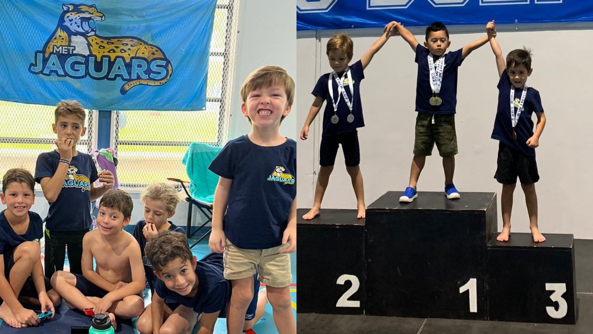 METSchoolPanama's tweet image. MET Swim Team excels at the ISP Dolphin Cup!
#METStudents took home 1st place in the under-10 category and a well-deserved 3rd place in the 11-17 category!
Congratulations to all on this achievement.
#METSchoolPanama #nordangliaeducation #createyourfuture #METJaguars