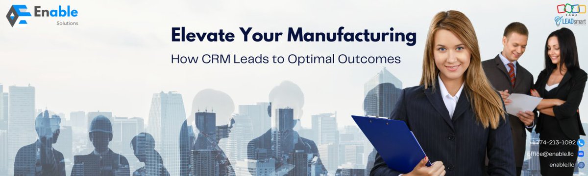 Our latest article provides in-depth insights into leveraging CRM for optimal manufacturing outcomes. Stay ahead of the curve. 💡🏭 Read now! zurl.co/jhJH  #manufacturingindustry #manufacturingsolutions #manufacturer #wholesaledistribution #distribution #crmsolution