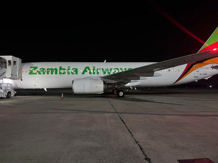 zambia_airways's tweet photo. We present to you ,The BOEING 737-800

Isn’t she beautiful???

#FlyZambiaAirways #TheNewWingsOfAfrica #ZambiaAirways https://t.co/ztRuTiR918