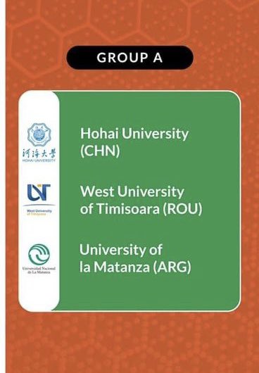 Queremos contarles una gran noticia !!
.
 Del 21 al 31 de Octubre nuestro equipo masculino de futbol 11 estará disputando la Copa Mundial Universitaria de Futbol 🏆⚽️ y acá les mostramos el grupo que les tocó ⬇️

Vamos UNLaM 💚🧡

#unlamdeportes #fisu #fedua #unlam