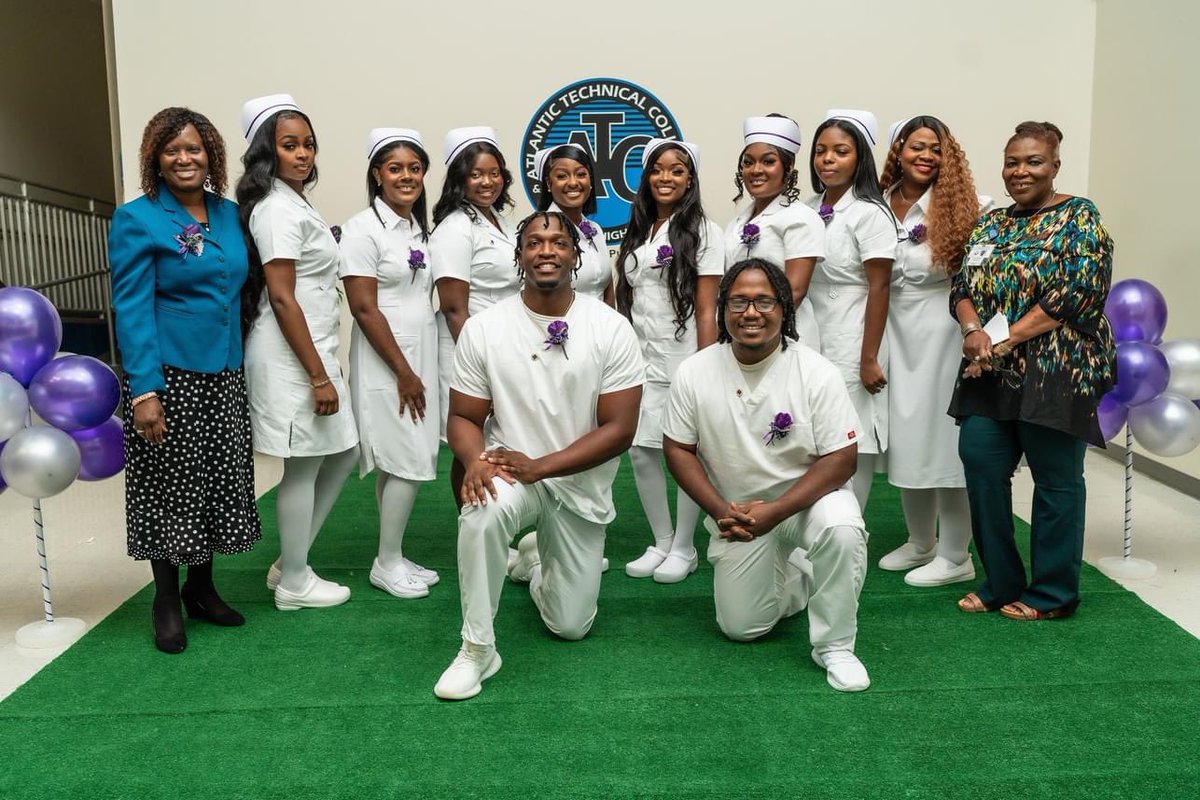 Congratulations to @ATCTechCollege’s latest practical nursing graduates! We’re proud of you and excited to watch your future unfold! @browardschools @BCPSNon #ATCChangingLives #fltechnicalcolleges #GetThereFL #careerinayear