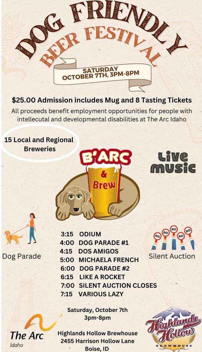 One of our favorite events!  Save the date and bring your dog for a real fun time!