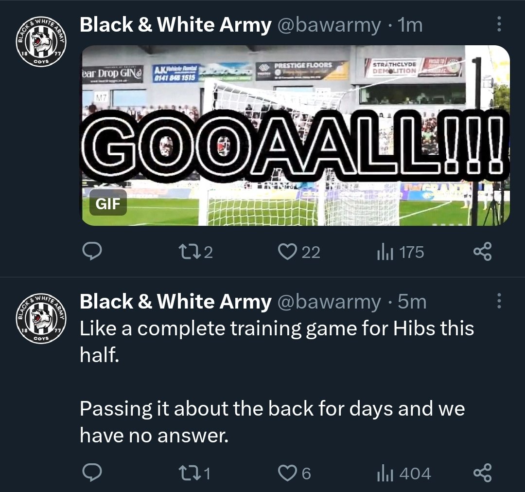 MatrecanoN's tweet photo. @bawarmy The duality of being a st mirren fan,  got to love it 🐼 https://t.co/E6uXL2xw2E