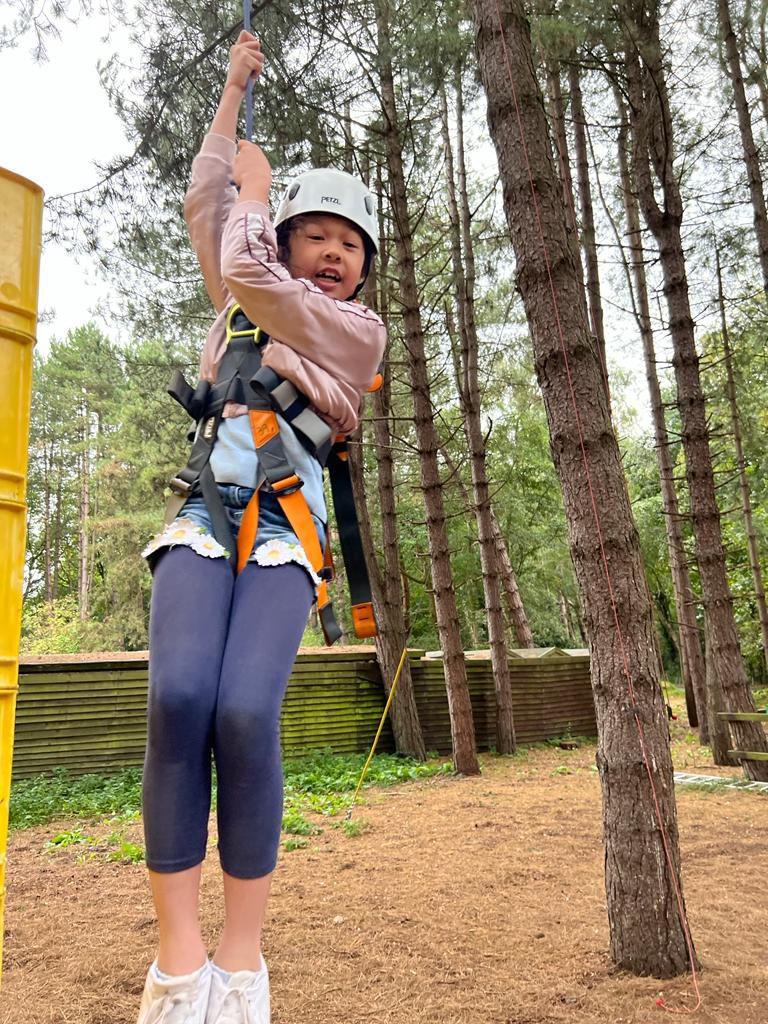 stjohnscen20's tweet photo. Coming down after a successful climb to the top of the tower! #TeamBuilding #TowerBuilding https://t.co/C6Ji4KOO52