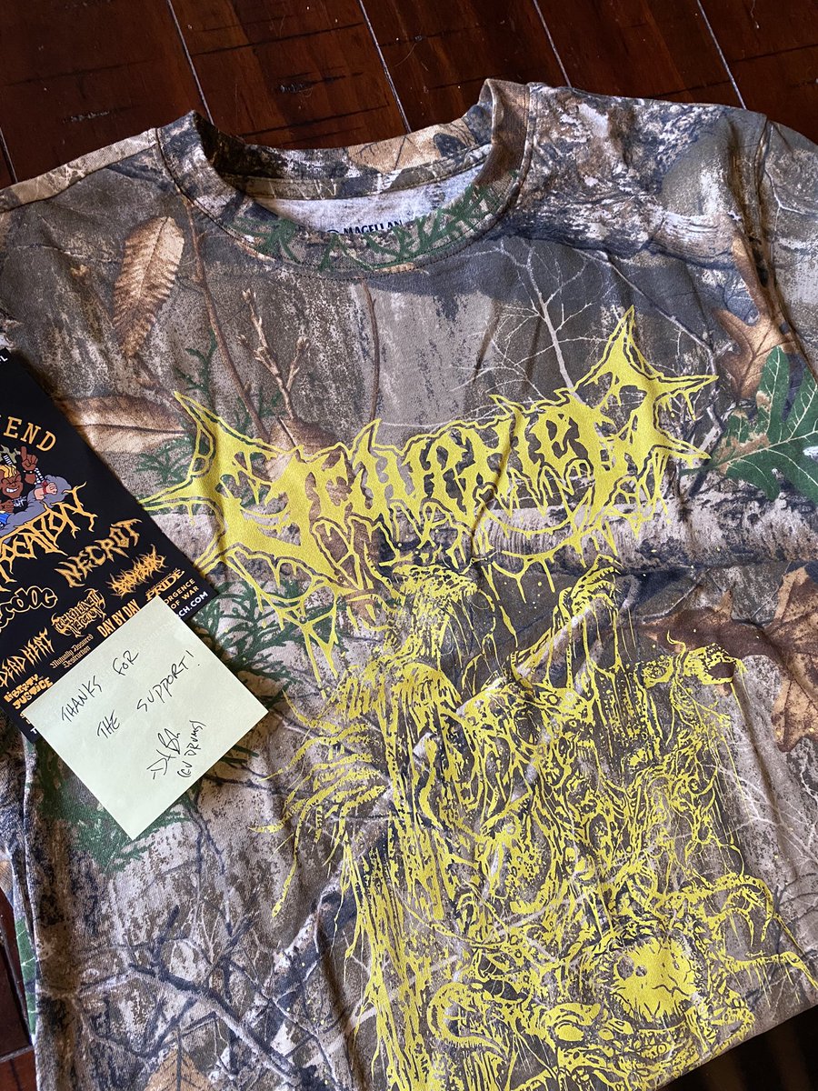 DeathPanoramaX's tweet photo. @GRAVEVIEWFL @nightshiftmerch  FUCK YEAH https://t.co/EPepG2xazJ