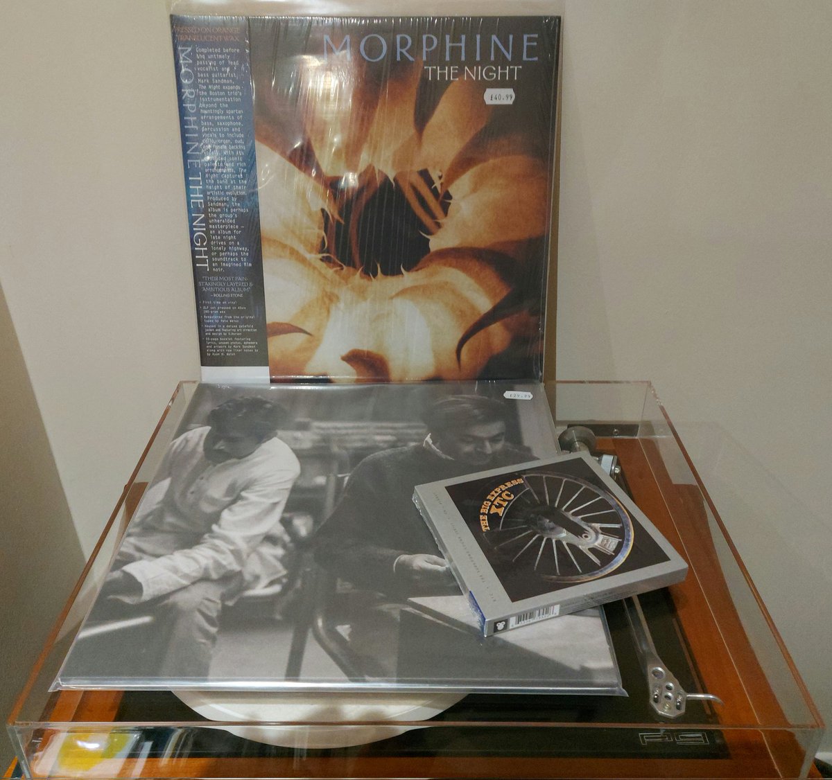 Mini haul from @Monorail_Music Morphine The Night 1st vinyl edition @lightintheattic, XTC's Big Express CD/BluRay audio @apehouseXTC & @PaulPurgas' electrionic music from India comp @state51 recommend this and the supporting BBC doc state51.greedbag.com/buy/the-nid-ta… bbc.co.uk/sounds/play/m0…