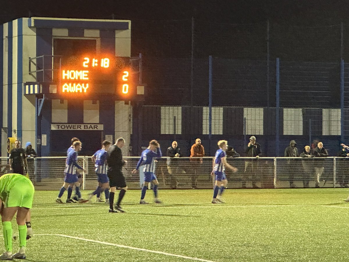Against the run of play 17-year old Charlie Bingham nets again - great cross Macca 2-0 Trojans
