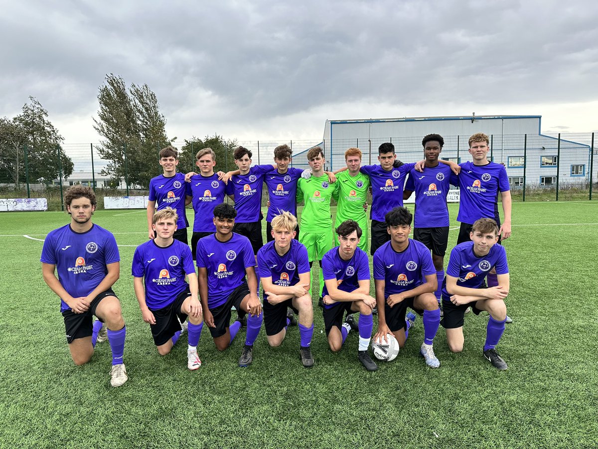 No1St_Davids's tweet photo. Our Tier 1 side started off their league campaign today against tough opposition of @GowerCollegeSwa at @oceanparkarena1 . A resilient second half performance after being reduced to 10 men earned our side the 3 points. https://t.co/PicwcYya77