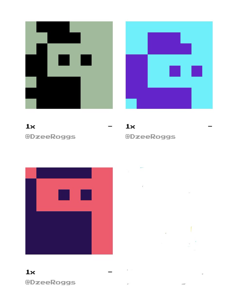 0xfilter8's tweet photo. Collected some 8x8 on-chain #BinaryHead from @DzeeRoggs on tezos @8bidou
πhttps://t.co/ahnDMvvXYg https://t.co/y2uS3caA8Q