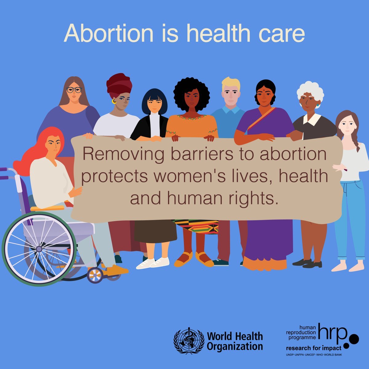 Restricting access to safe abortions drives women &amp; girls towards unsafe procedures, which increase health risks and result in millions of hospitalizations each year.

More from <a href="/WHO/">World Health Organization (WHO)</a> on Thursday's #InternationalSafeAbortionDay: who.int/health-topics/…