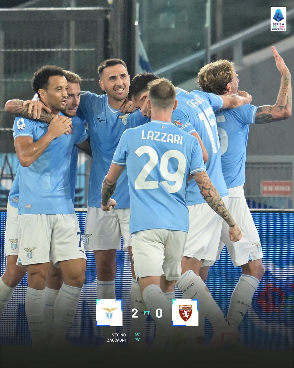 𝗙𝗧

Lazio livin' at the Olimpico 🦅

#LazioTorino