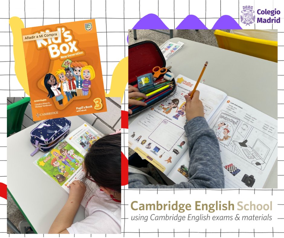 ColegioMadridMX's tweet photo. Brand new books in our primary!
The books have Integrated Learning sections, a project the school has been working on with the children since last year. There are many resources in this new edition!
.
#EnglishForAChangingWorld
#IntegratedEnglish
#MadridBien #ColegioMadridMX https://t.co/2slYZ0FoTm