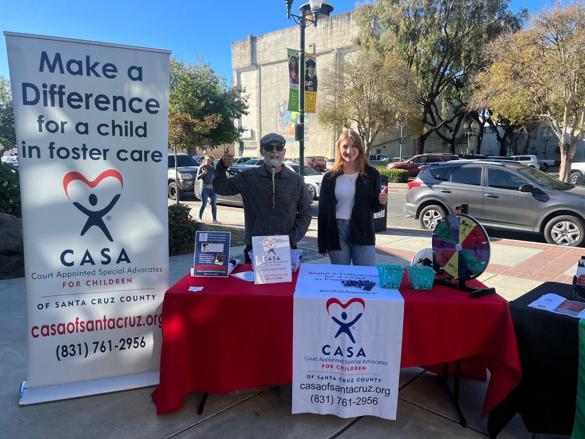 CASA participating at the Aptos and Watsonville Cabrillo College Health Fair!