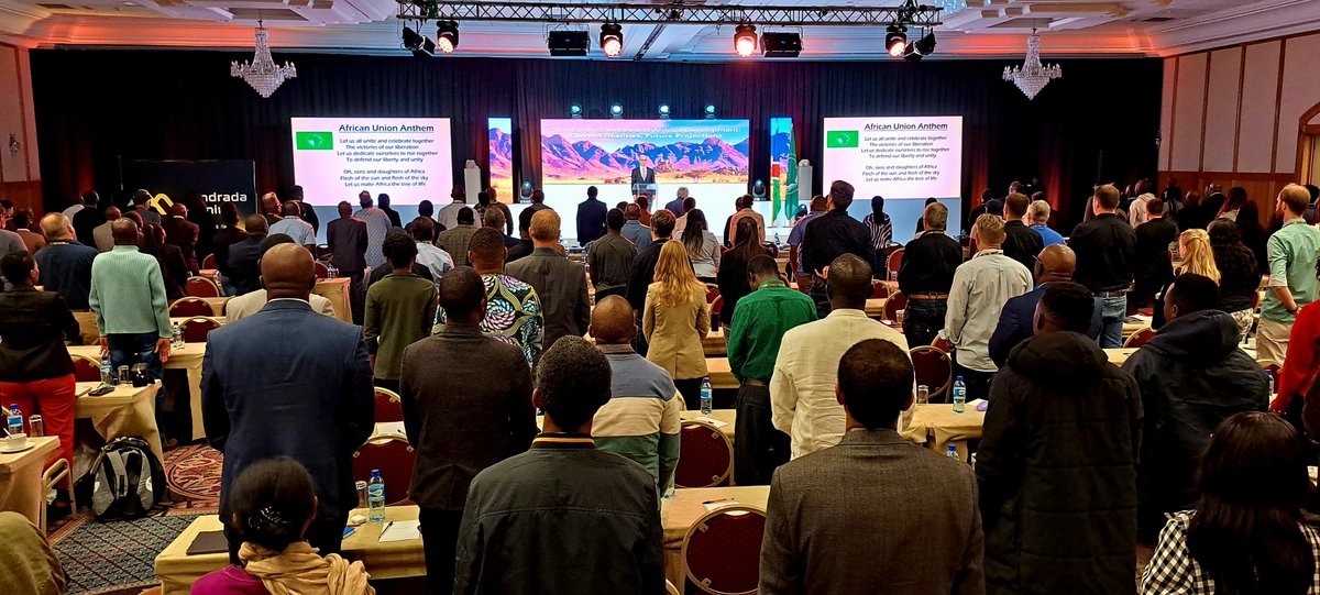 BeakConsultants's tweet photo. Good morning from #CAG29 Day 3 with a look back at the opening day ceremony of the 29th Colloquium of African Geology this Tuesday in Windhoek, organised by @MME_Nam and #GSAfr.
More information about @Cag29Whk can be found here: https://t.co/mXE8Itef4O https://t.co/vN6PL3Ku6w