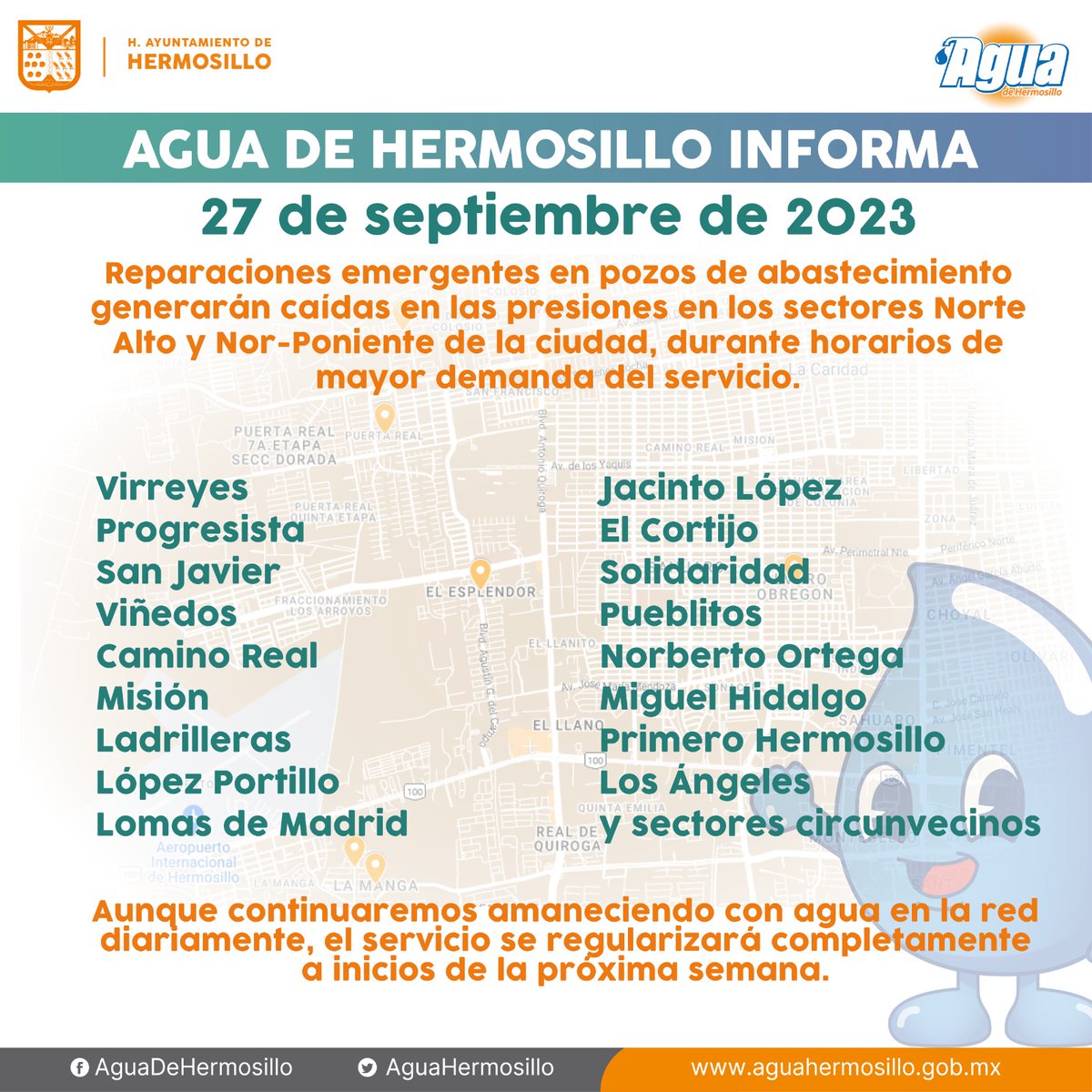 Agua de Hermosillo tweet media