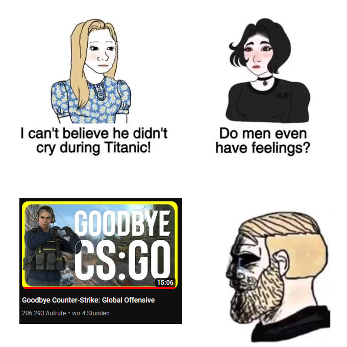 TepkoHD's tweet photo. @ESLCS @CounterStrike This Video hit a very hard 

i´m glad i for CS:GO and all the Time i spend playing/watching it 

All the Hype, all the Friends i found while playing CS:GO
Thanks for everything https://t.co/WbgZrXG9AX